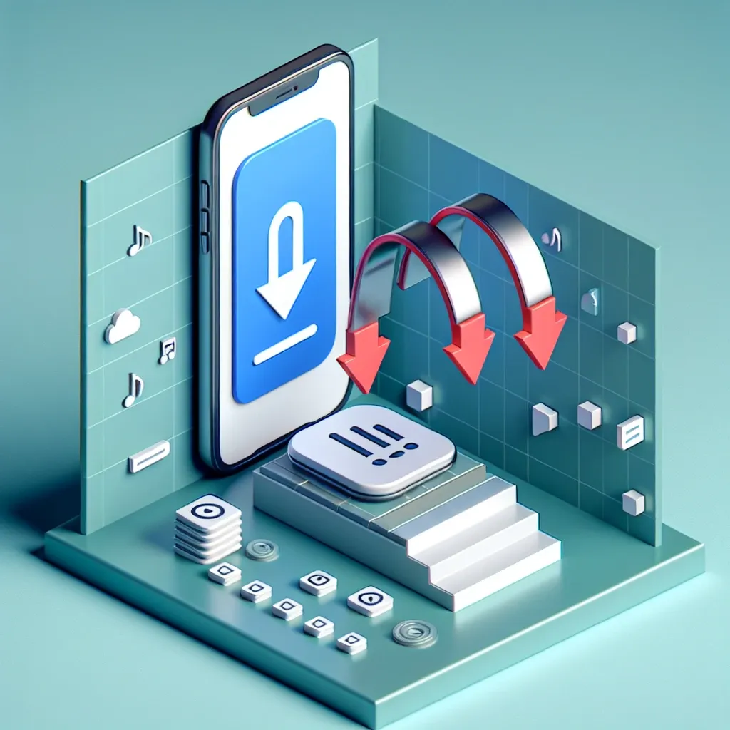 "Step-by-Step Guide to Downloading TikTok Audio - Visual tutorial illustrating the process of downloading audio from TikTok videos."