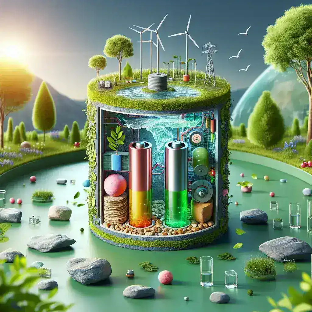 Novo tipo de bateria biodegradável é desenvolvido a partir de materiais orgânicos